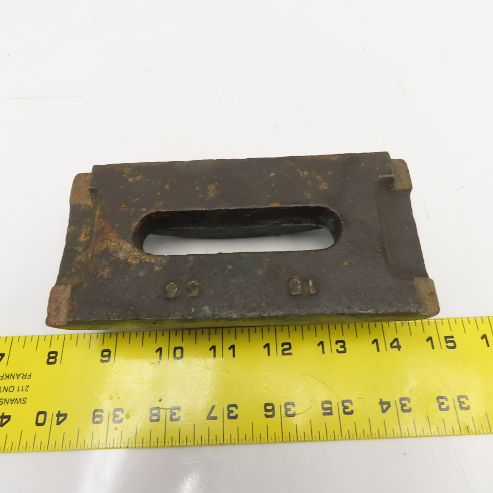 6-1/2" x 3" Width Lathe Steady Rest Bed Clamp Cast Iron