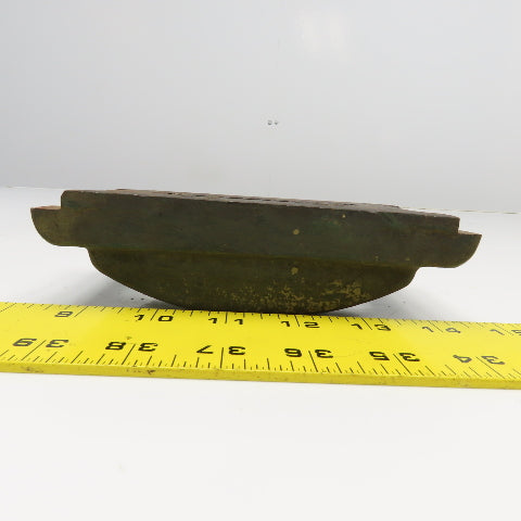 6-1/2" x 3" Width Lathe Steady Rest Bed Clamp Cast Iron