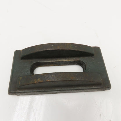 6-1/2" x 3" Width Lathe Steady Rest Bed Clamp Cast Iron