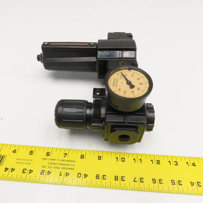 Norgren R73G-3AK-RMN 1/2" NPT Compressed Air Lubricator Regulator