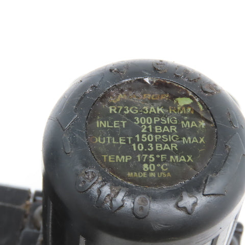 Norgren R73G-3AK-RMN 1/2" NPT Compressed Air Lubricator Regulator