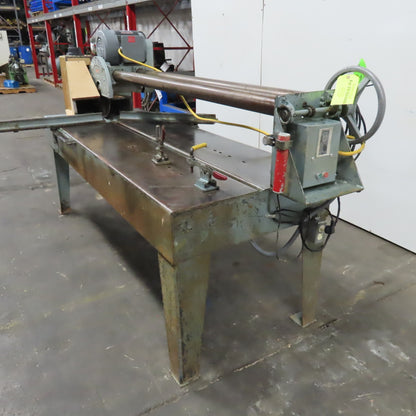 Holman 16" Manual Countertop Panel Bridge Saw 60" Cut 3Hp 115/230V Single Phase 1Ph