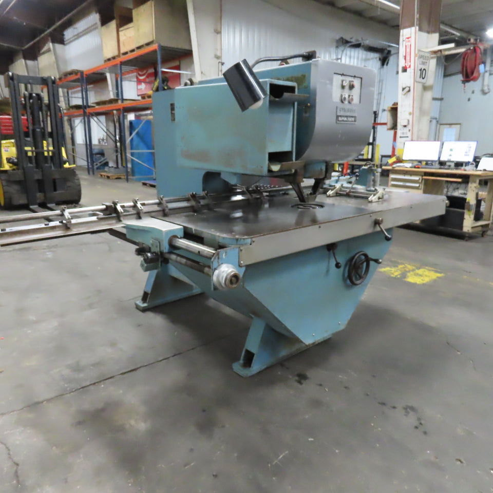 Strippit Super 30/30 30 Ton Semi Automatic Single Station Punch 208/480V 3Ph