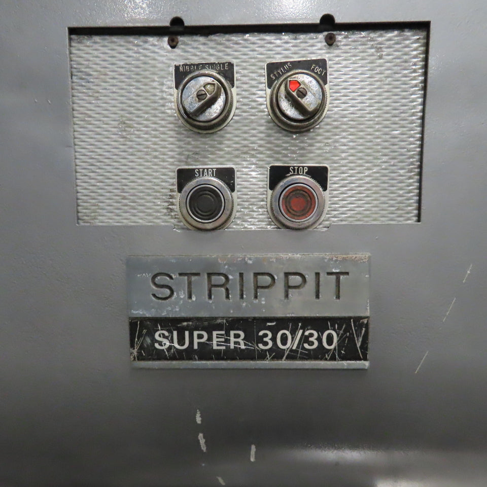 Strippit Super 30/30 30 Ton Semi Automatic Single Station Punch 208/480V 3Ph
