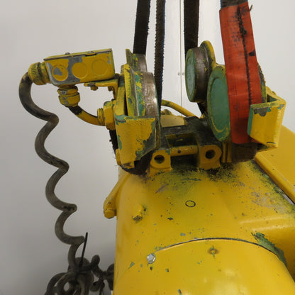 P & H Ziplift 1/2 Ton Electric Cable Hoist 460V 3PH 15' Lift 7/20FPM W/Trolley