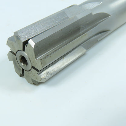 L&I 1-1/8" Expansion Chucking Reamer 8 Straight Flute Morse Taper #3 Shank USA
