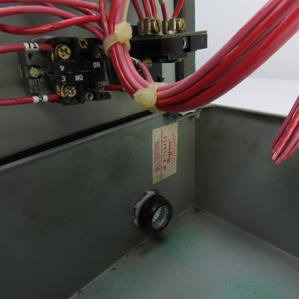 Telemecanique Operator Control Panel Electrical Enclosure W/Switches 380VAC