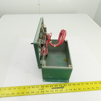 Telemecanique Operator Control Panel Electrical Enclosure W/Switches 380VAC