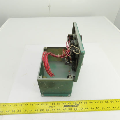 Telemecanique Operator Control Panel Electrical Enclosure W/Switches 380VAC