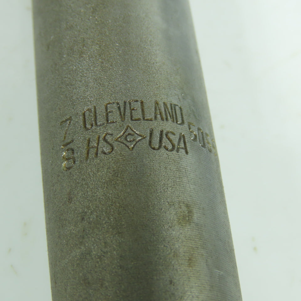 Cleveland 7/8" Chucking Reamer 6 Straight Flute Morse Taper #3 Shank USA