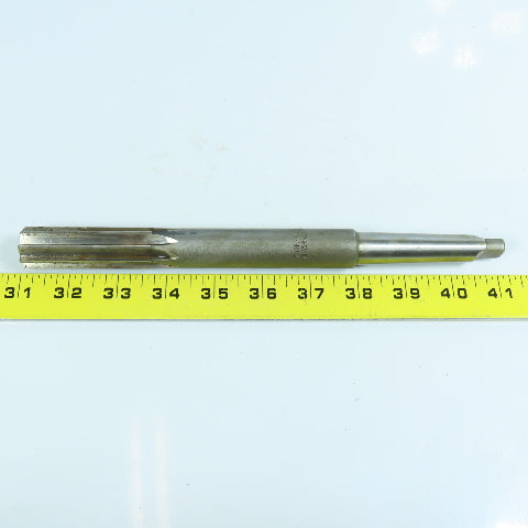 Cleveland 7/8" Chucking Reamer 6 Straight Flute Morse Taper #3 Shank USA