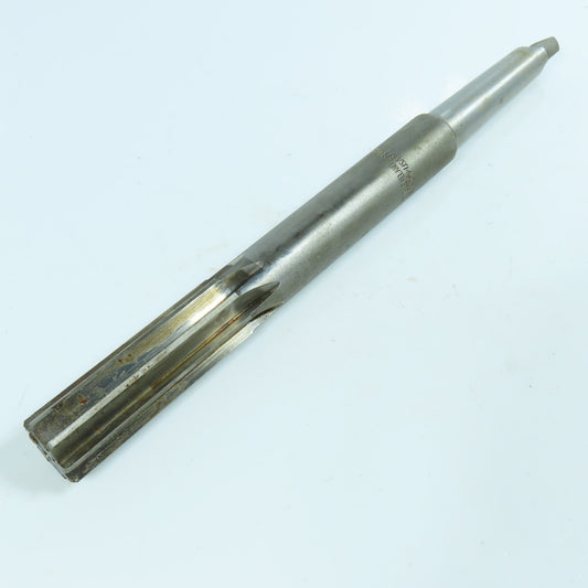 Cleveland 7/8" Chucking Reamer 6 Straight Flute Morse Taper #3 Shank USA
