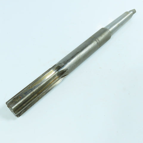 Cleveland 7/8" Chucking Reamer 6 Straight Flute Morse Taper #3 Shank USA