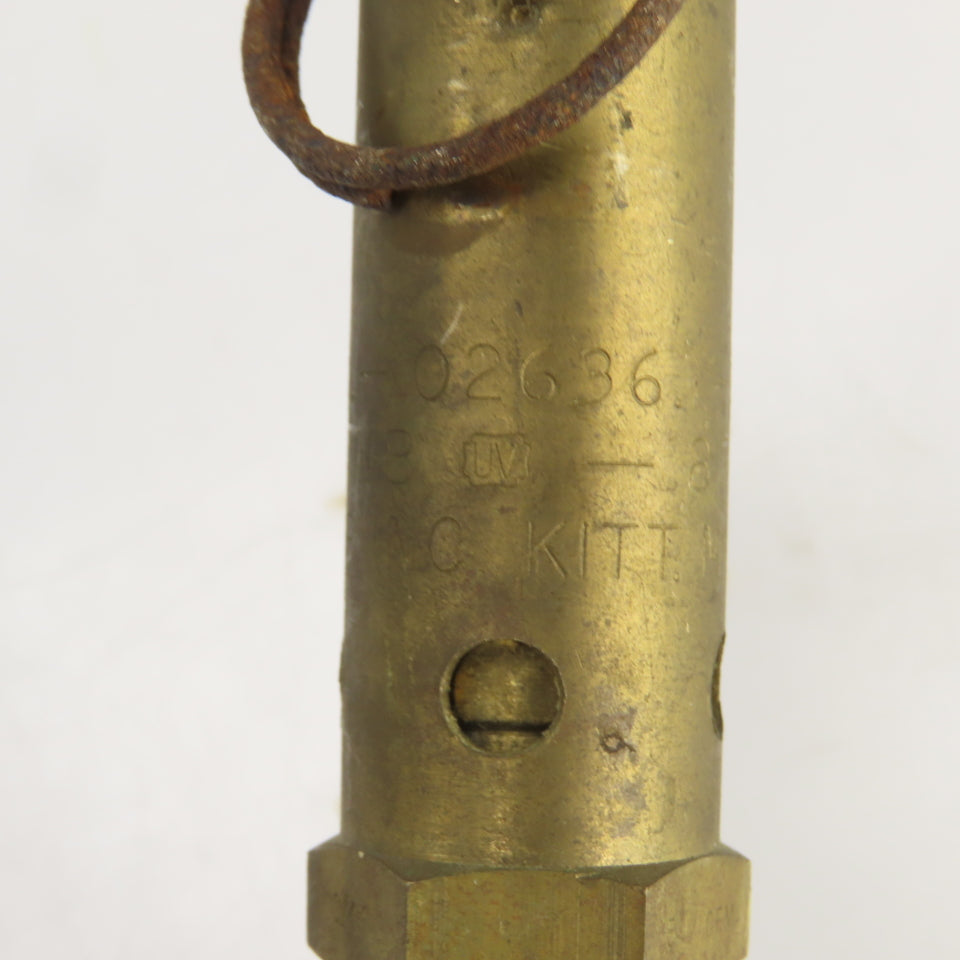 Watts Fluidair 02636.1-0 No. 159 Safety Valve