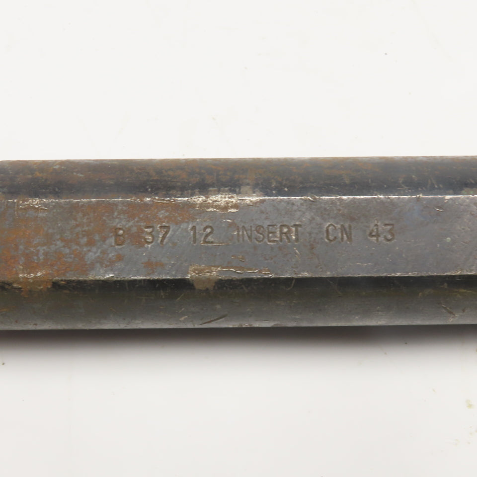 Kennametal B37 12 Indexing Insert Boring Bar  1-7/16" Shank 14" OAL