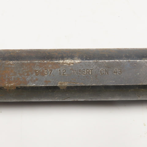 Kennametal B37 12 Indexing Insert Boring Bar  1-7/16" Shank 14" OAL