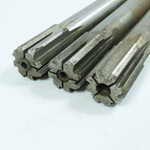 Cleveland 1" Expansion Chucking Reamer 8 Flute Morse Taper #3 Shank Lot/3