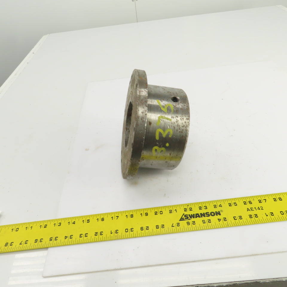 Rexnord Thomas 412 Ser 71 Flanged Coupling Hub Sleeve 3.375" Shaft