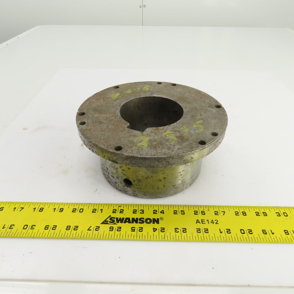 Rexnord Thomas 412 Ser 71 Flanged Coupling Hub Sleeve 3.375" Shaft