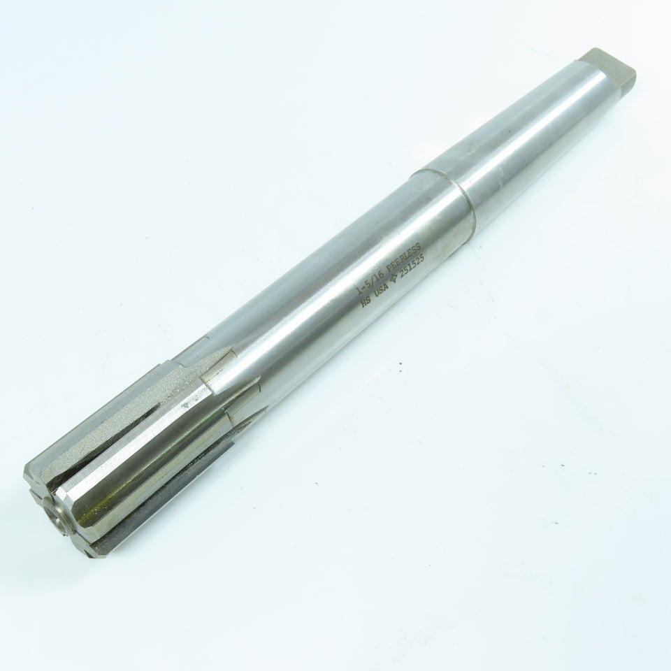 Cleveland 1-5/16" Expansion Chucking Reamer 8 Flute Morse Taper #4 Shank