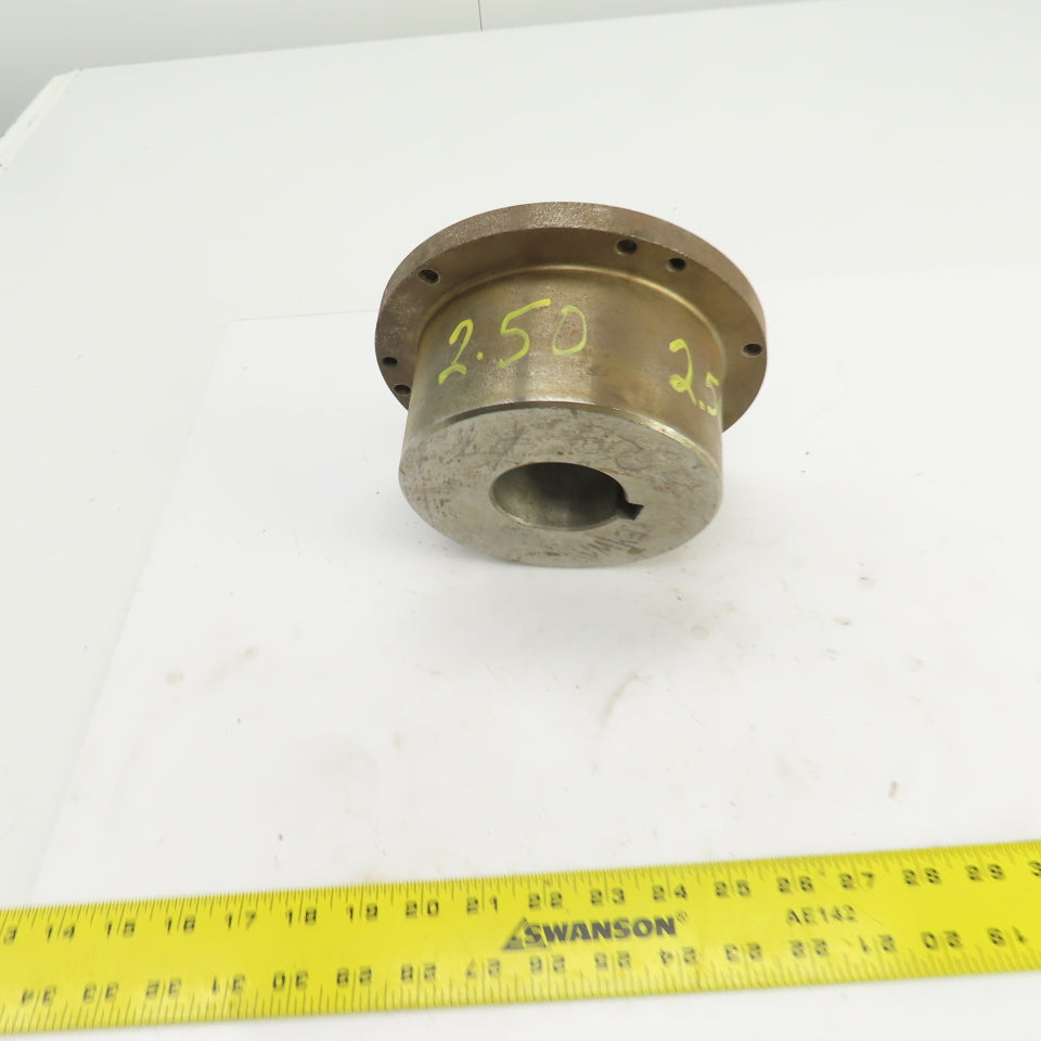 Rexnord Thomas 412 Ser 71 Flanged Coupling Hub Sleeve 2.500" Shaft