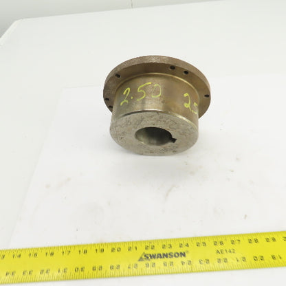 Rexnord Thomas 412 Ser 71 Flanged Coupling Hub Sleeve 2.500" Shaft