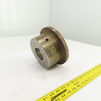 Rexnord Thomas 412 Ser 71 Flanged Coupling Hub Sleeve 2.500" Shaft