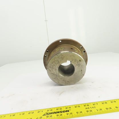 Rexnord Thomas 412 Ser 71 Flanged Coupling Hub Sleeve 2.500" Shaft