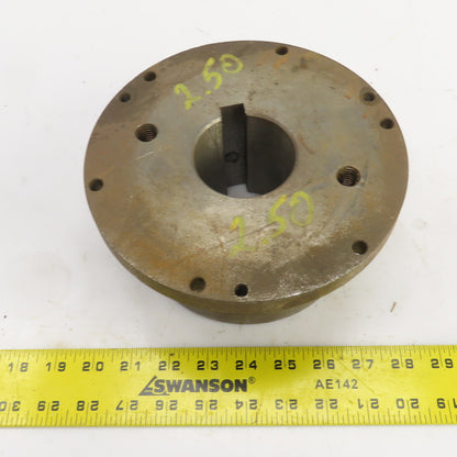 Rexnord Thomas 412 Ser 71 Flanged Coupling Hub Sleeve 2.500" Shaft
