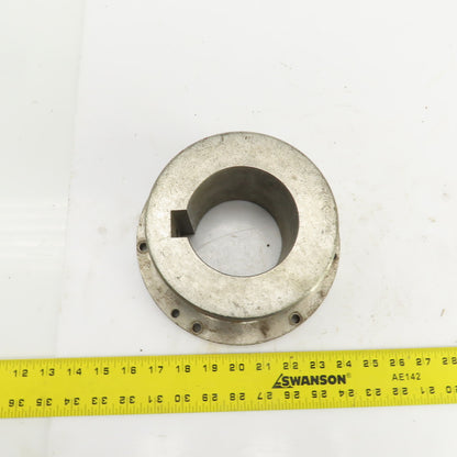 Flanged Coupling Hub Sleeve 3.500" Shaft 7-7/8" Flange OD 7/8" Key