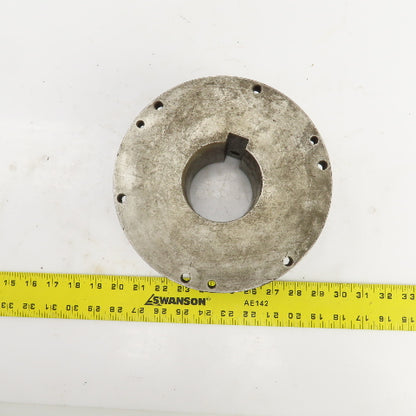 Flanged Coupling Hub Sleeve 2.875" Shaft 7-7/8" Flange OD 3/4" Key