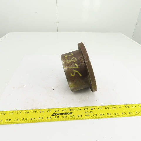 Flanged Coupling Hub Sleeve 2.875" Shaft 7-7/8" Flange OD 3/4" Key