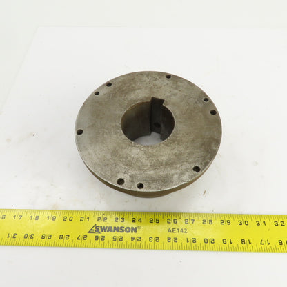 Flanged Coupling Hub Sleeve 2.875" Shaft 7-7/8" Flange OD 3/4" Key