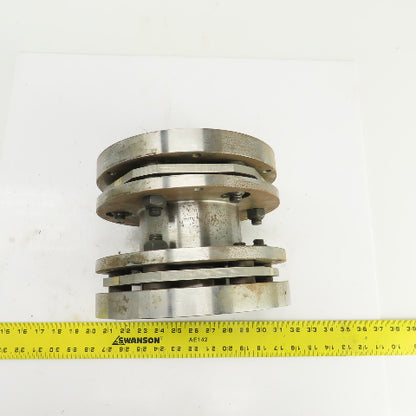Rexnord Thomas 462 SR 71 B Flexible Disc Coupling 4.615" Bore 7-1/8" OAL
