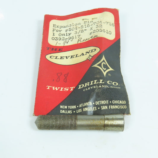 Cleveland 3/8"x 32 Expansion Pin For Chucking Reamer Adjustment Screw Bolt