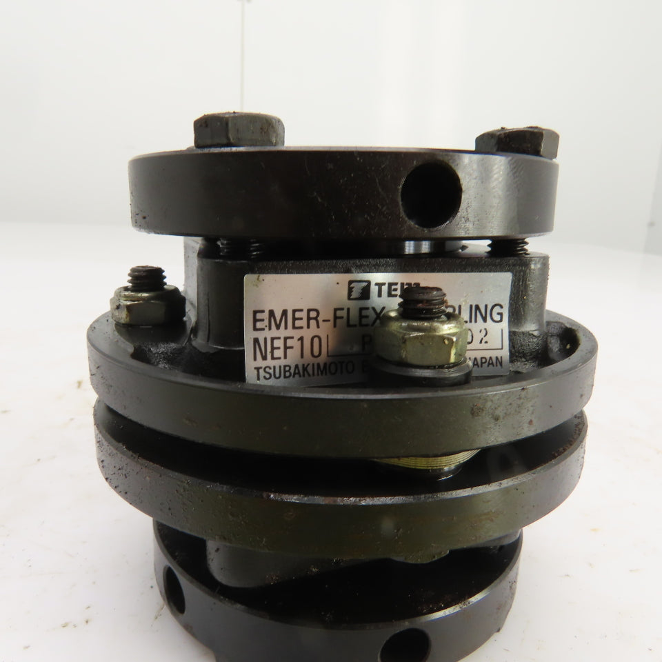 Tsubakimoto Emer-Flex Reducing Coupling 1-3/8" x 1.185" Bore 3-1/8" OAL