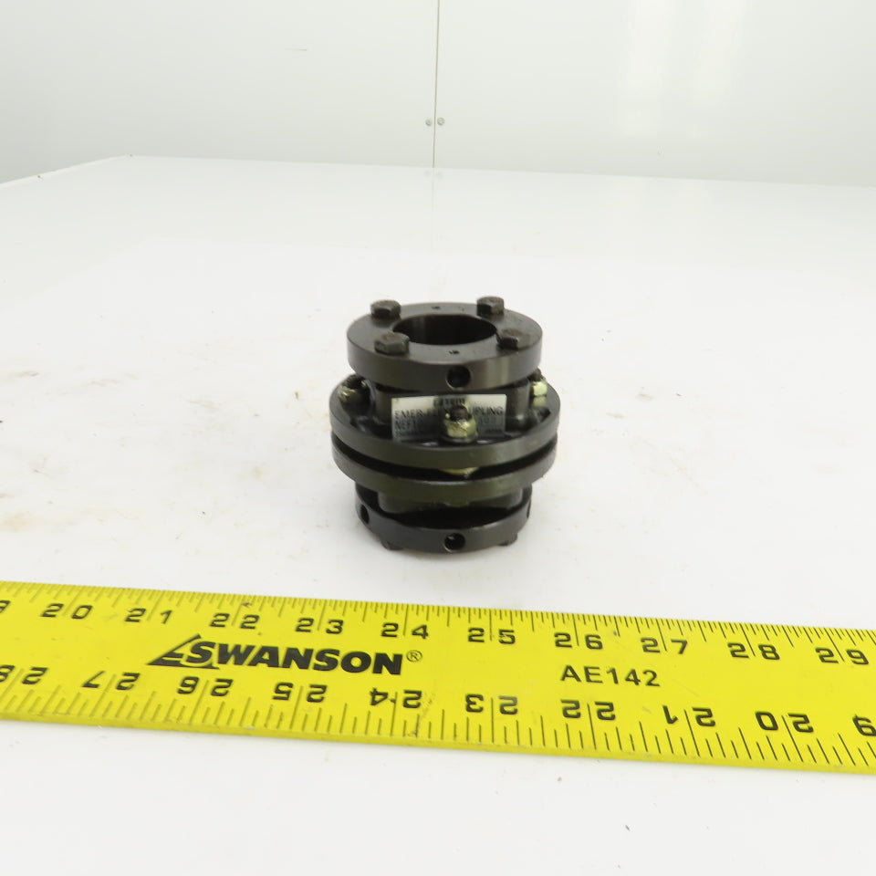 Tsubakimoto Emer-Flex Reducing Coupling 1-3/8" x 1.185" Bore 3-1/8" OAL