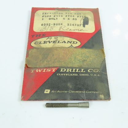 Cleveland 3/8"x 32 Expansion Pin For Chucking Reamer Adjustment Screw Bolt