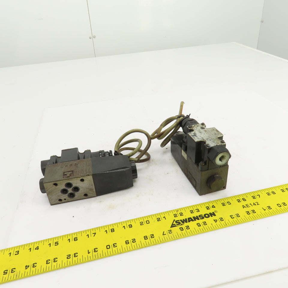 Vickers DG4V-3-2A-M-P7-H-7-50 Hydraulic Directional Control Valve 24VDC Lot of 2