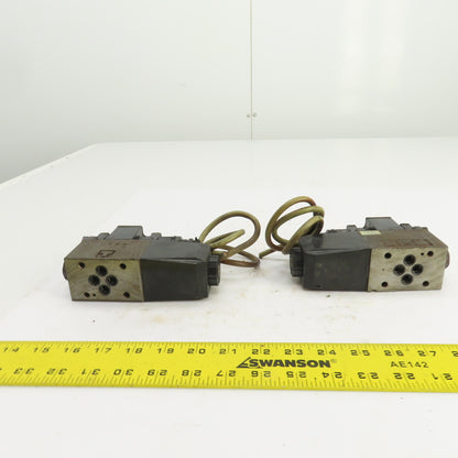 Vickers DG4V-3-2A-M-P7-H-7-50 Hydraulic Directional Control Valve 24VDC Lot of 2