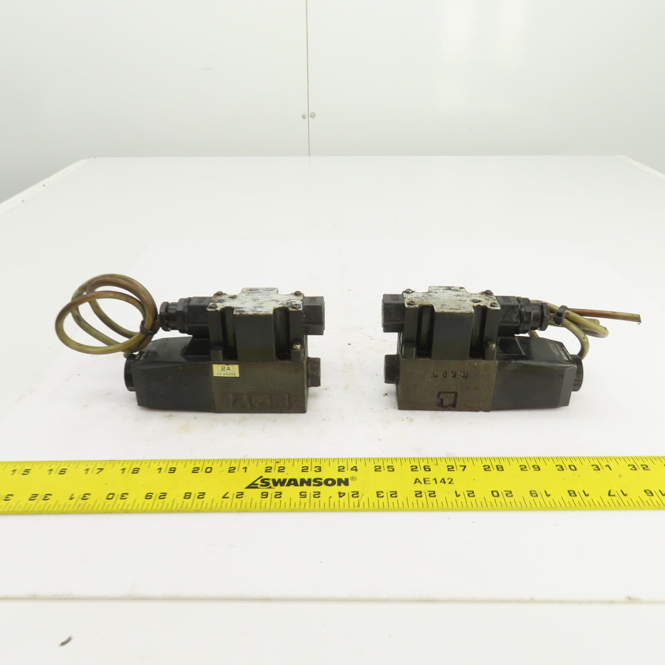Vickers DG4V-3-2A-M-P7-H-7-50 Hydraulic Directional Control Valve 24VDC Lot of 2