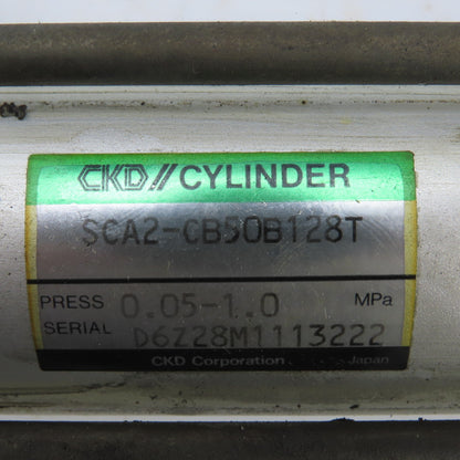 CKD SCA2-CB50B128T Double Acting Pneumatic Cylinder 50mm Bore 128mm Stroke