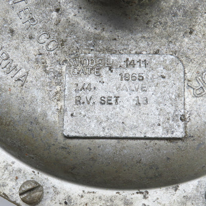 American Meter 1411 Reliance Gas Regulator RV Set 13 - 3/4 NPT