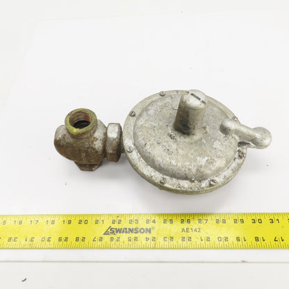 American Meter 1411 Reliance Gas Regulator RV Set 13 - 3/4 NPT