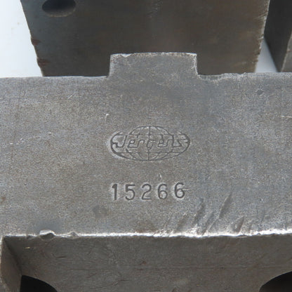 Jergens 15266 4" x 2-1/2" Workholding Lathe Jaw Tongue & Groove Set Of 3