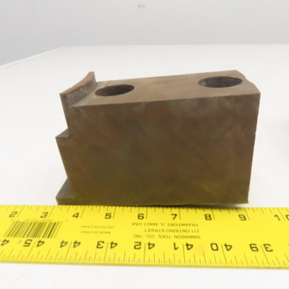 Jergens 15717 6" x 2-1/2" Workholding Lathe Jaw Tongue & Groove Set Of 3