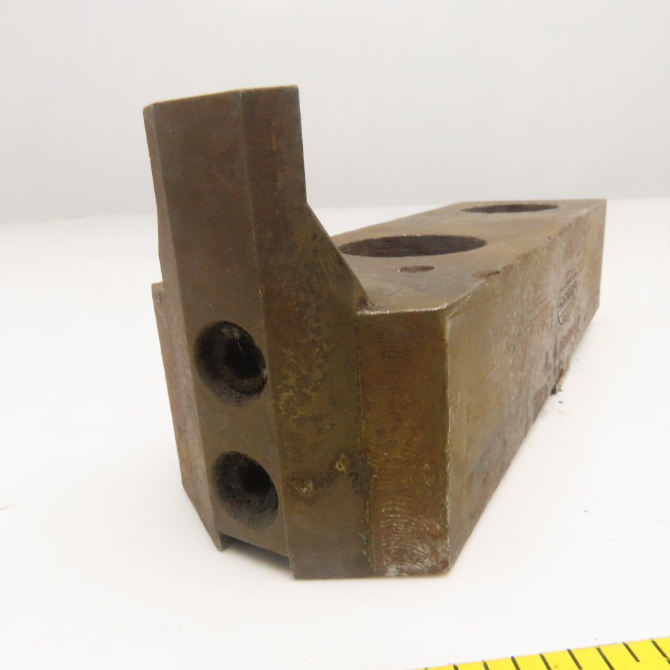 Jergens 15516 6-1/4" x 2" Internal Workholding Lathe Jaw Tongue Groove Set Of 3