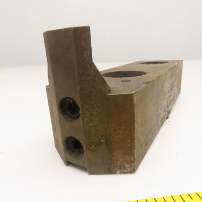 Jergens 15516 6-1/4" x 2" Internal Workholding Lathe Jaw Tongue Groove Set Of 3