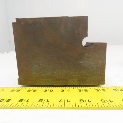 Jergens 15717 5-1/2" x 2-1/2" Workholding Lathe Jaw Tongue Groove Set Of 3