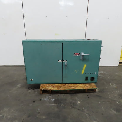 36" x 60" x 12" Double Door Wall Mount Electrical Enclosure W/Backplate